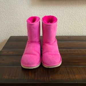 Pink Uggs Kids Size 4